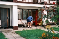 Getting ready to leave from a trade union holiday hotel