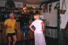 Bob can never resist the opportunity for a dance