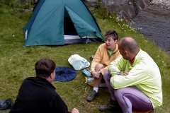 Camping in Glen Shiel
