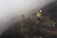 On the northen scarp slope of the Black Mountains