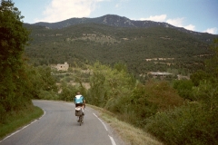 Roger on the way to Oix