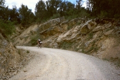 Unsurfaced road to Beget