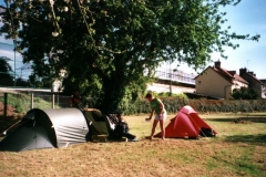 Camping near La Cambe