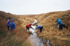 The ancient road from Pont ar Elan