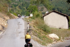 Climbing up from Bagolino