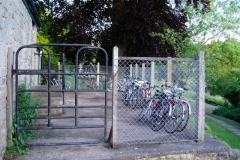 Plenty of bikes at the hostel