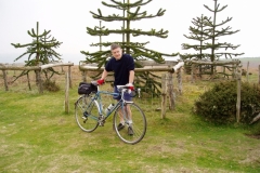 Bob at the top of Hergest Ridge