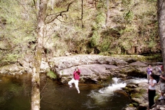 Waterfall walk near Ystradfellte on Sunday