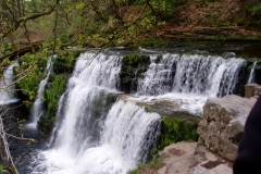 Waterfall walk near Ystradfellte on Sunday