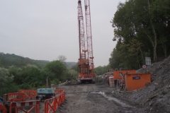 Revetment works on the North Bank of The Severn, Iron Bridge