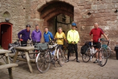 Roger, Kevin, Bob, Sheila, Bob and a chap doing The End to End