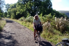 Sheila on Taff Trail