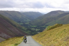 A mile of 1 in 7 from Bwlch-y-Groes
