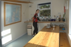The kitchen in the bod
