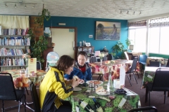 Inside the Wild Dog Café