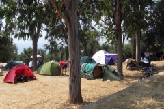 Camping at Menton