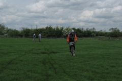 Andy, Lowri and Dave between Lilbourne and Shenley Farm