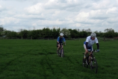Lowri and Dave between Lilbourne and Shenley Farm