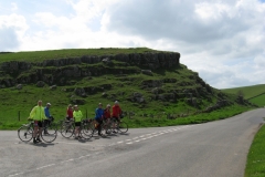 Road junction by Custard Field Farm