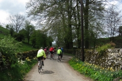 Leaving Bank Top Farm without lunch