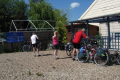 Leaving Ullesthorpe Garden Centre