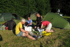 Preparing supper at Ranksborough