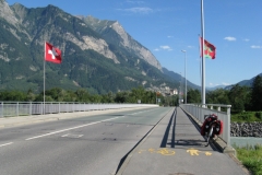 Lichtenstein border, R.Rhine - Balzers
