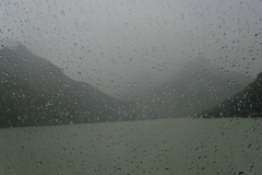 View of Silvretta Stausee from café