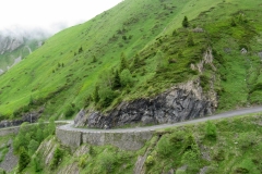 Lew descending the Col d'Aubisque