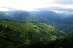 Eastern decscent of Col d'Aspin