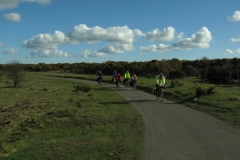 The team above Bickleigh Vale