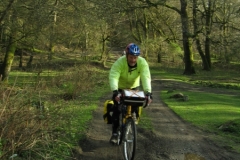 Tony in Sticklepath Wood