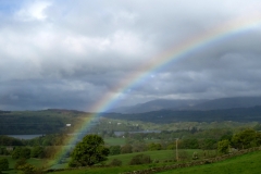 Rainbow from Troutbeck YH