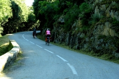 Climbing to Petreto