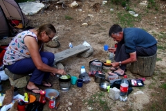 Free camping at Serra di Scopamine