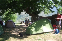 Campsite in Calacuccia
