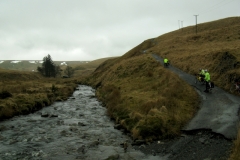 Climbing away from Afon Diliw