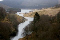 Head of Penygarreg Reservoirs