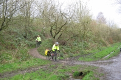 Getting onto The Longdendale Trail at Padfield