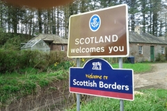 Briefly into Scotland