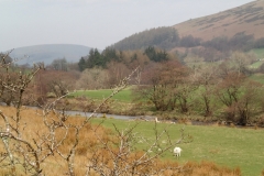 Wye Valley road to Llanidloes