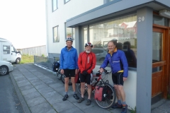 Peter, Bob and Tony in Isafjordur