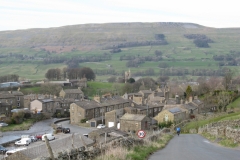 Down into Hawes in Wensleydale
