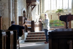German musicians in Bosham Church