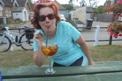 Sheila having fun in Uppingham