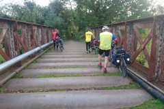 Cycle path bridge over Wye at Monmouth