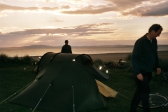 Camping at Kintra, islay