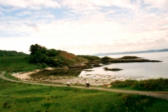 Towards Lussagiven, halfway up Jura