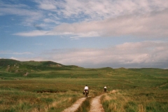 The last 9-miles of unmetalled road