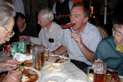 Tucking in on our first night